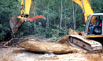 Check this huge boulder out