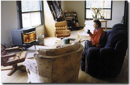 The Fireside Coffeehouse Room